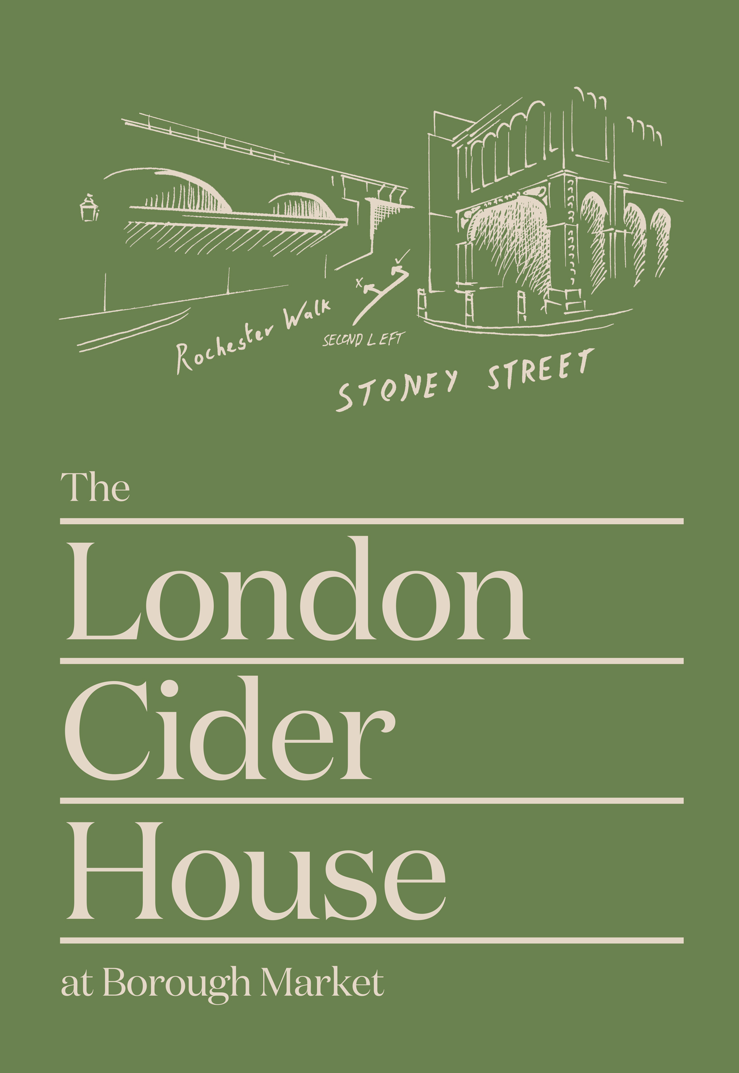 THE LONDON CIDER HOUSE at Borough Market